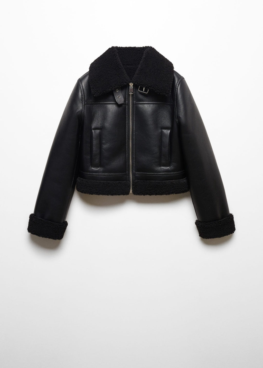 Cazadora biker doble faz