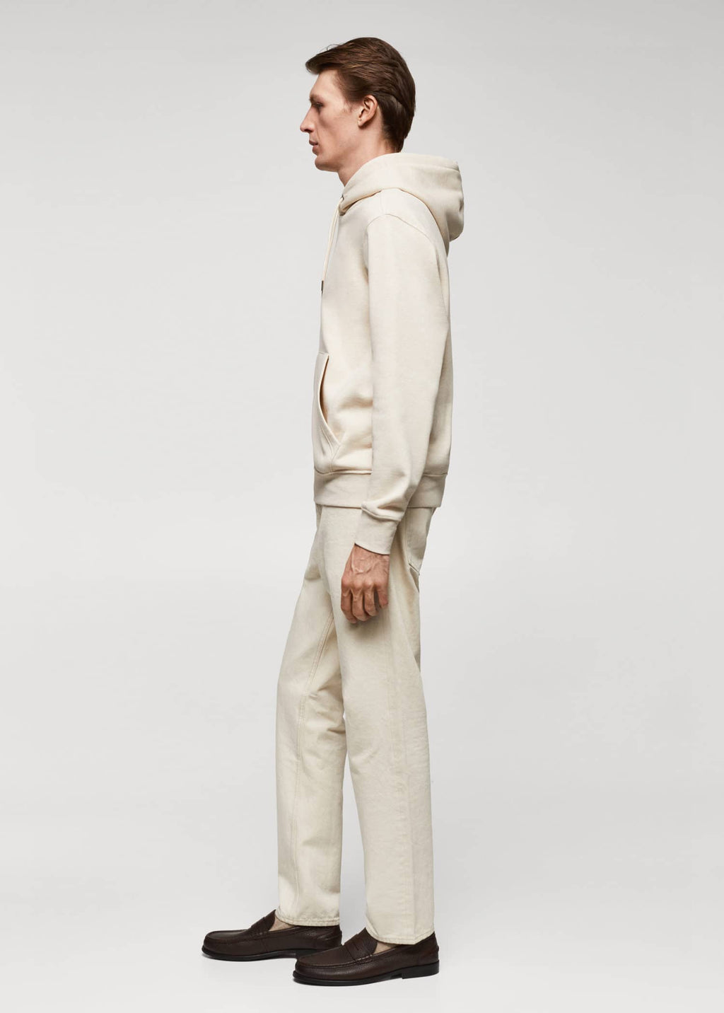 Sudadera algodón canguro capucha