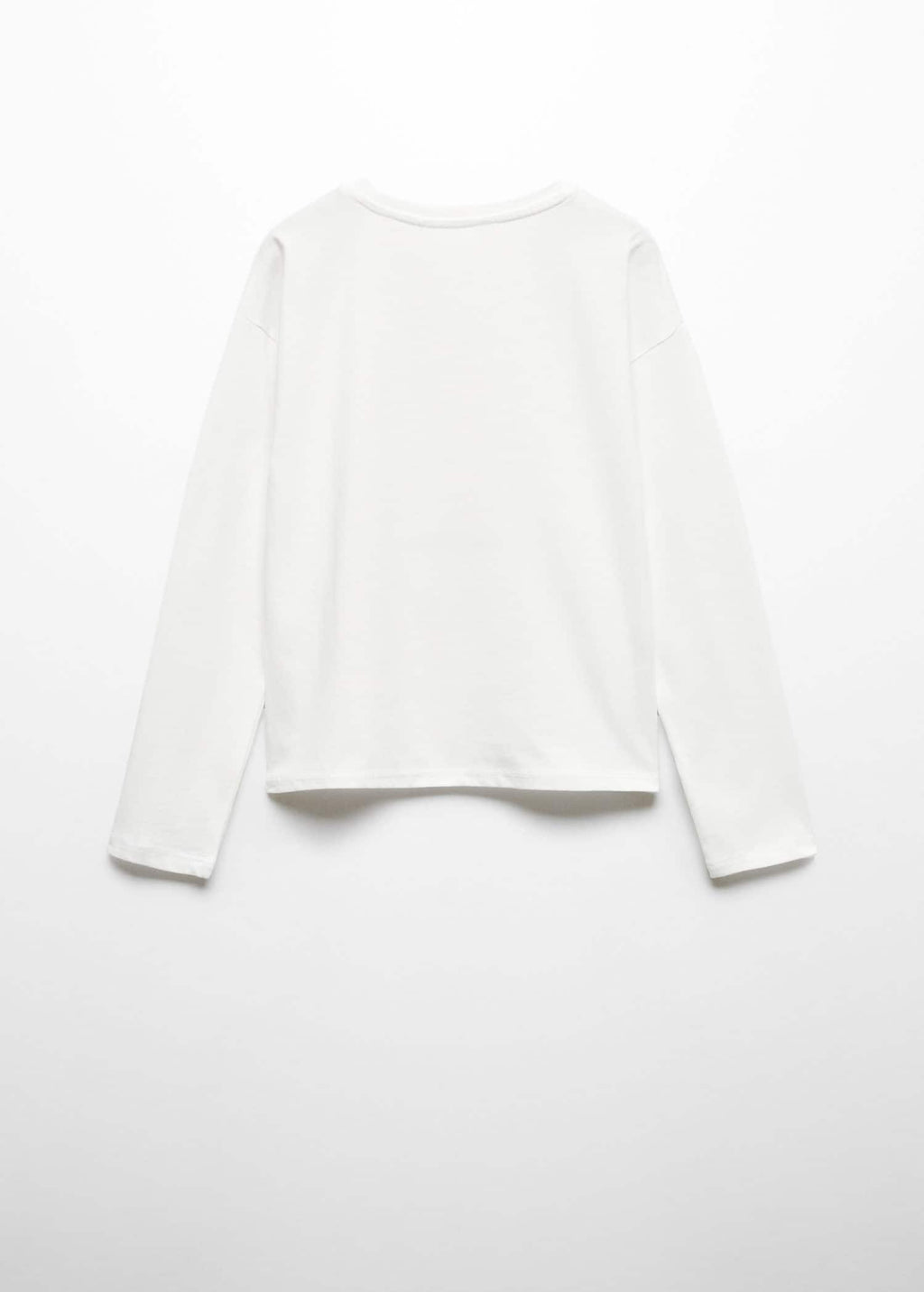 Camiseta manga larga estampada