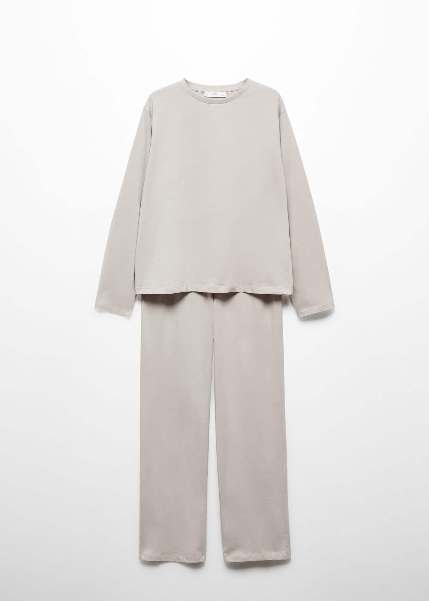 Pijama largo algodón