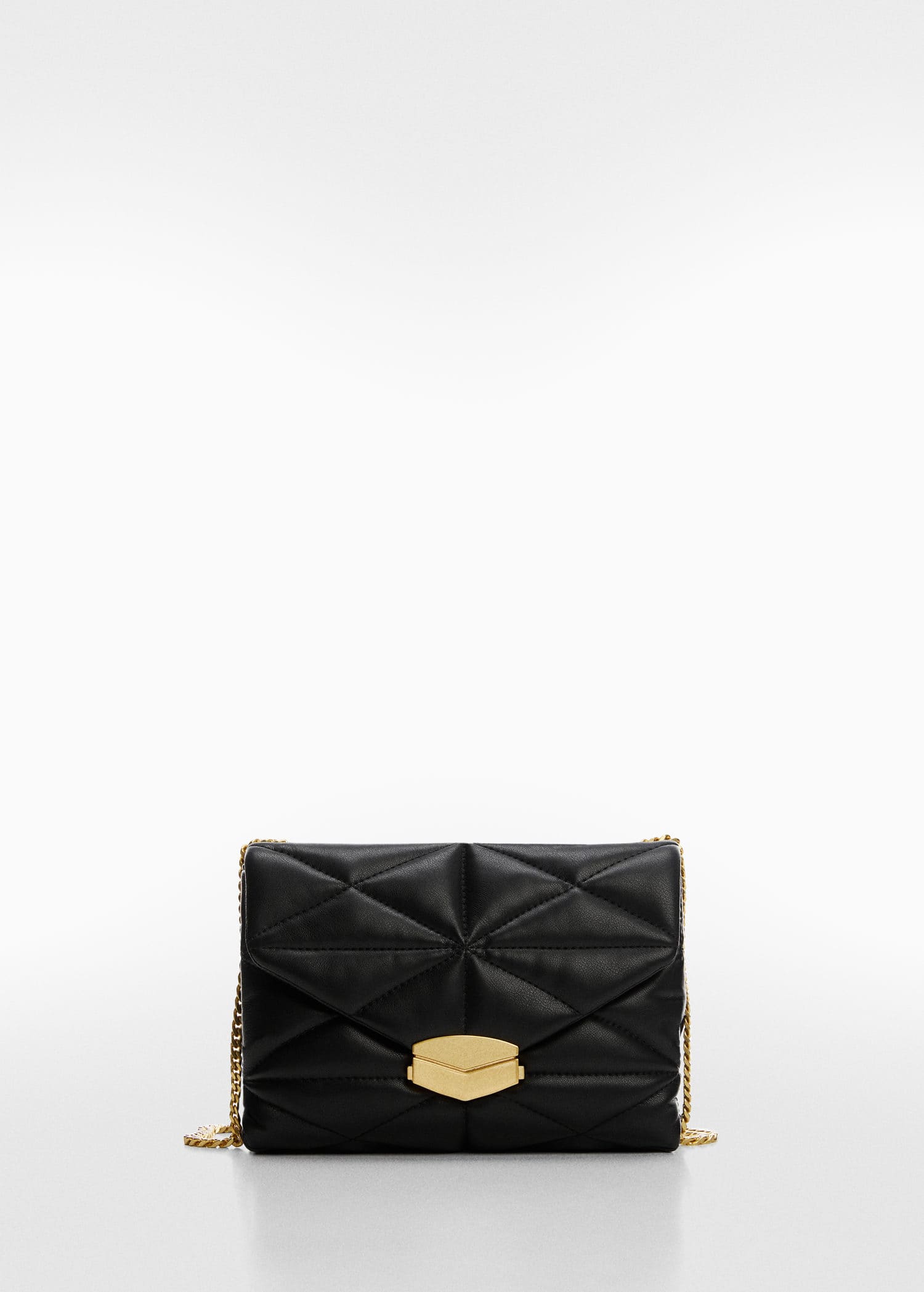 Bolso acolchado solapa