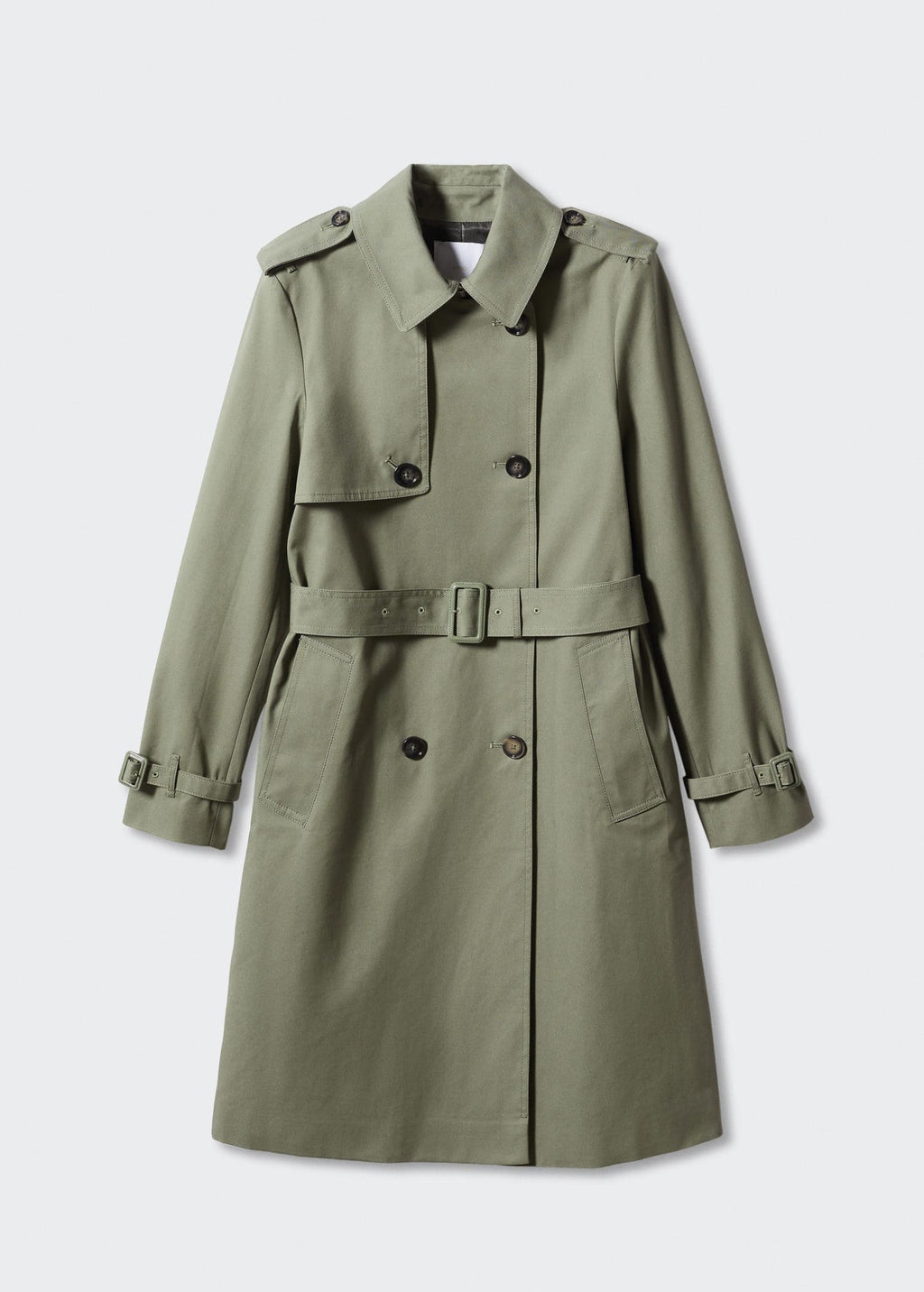 Trench clásico cinturón
