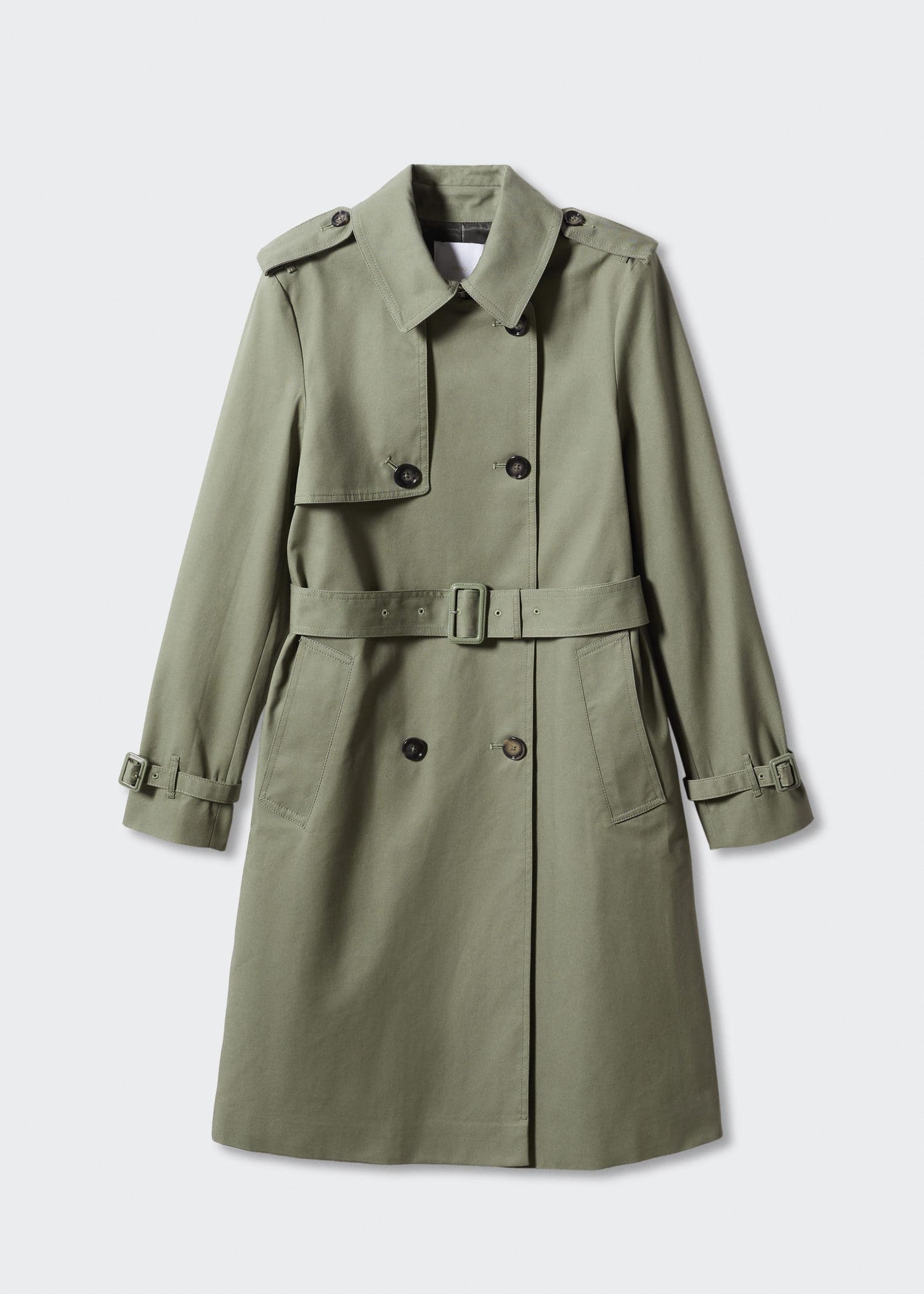 Trench clásico cinturón