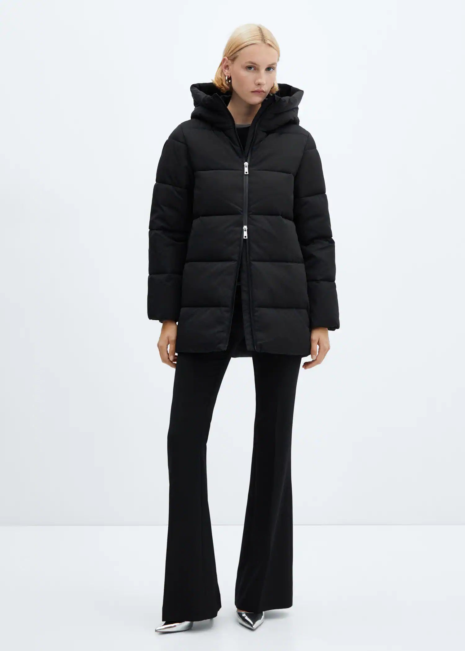 Anorak acolchado capucha