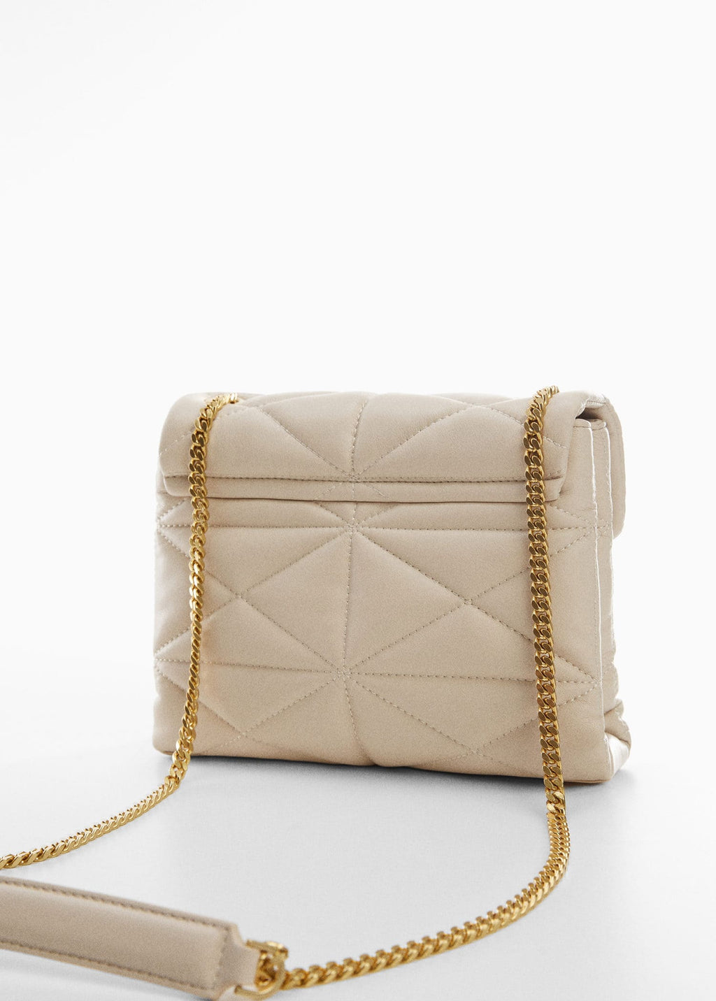 Bolso acolchado solapa