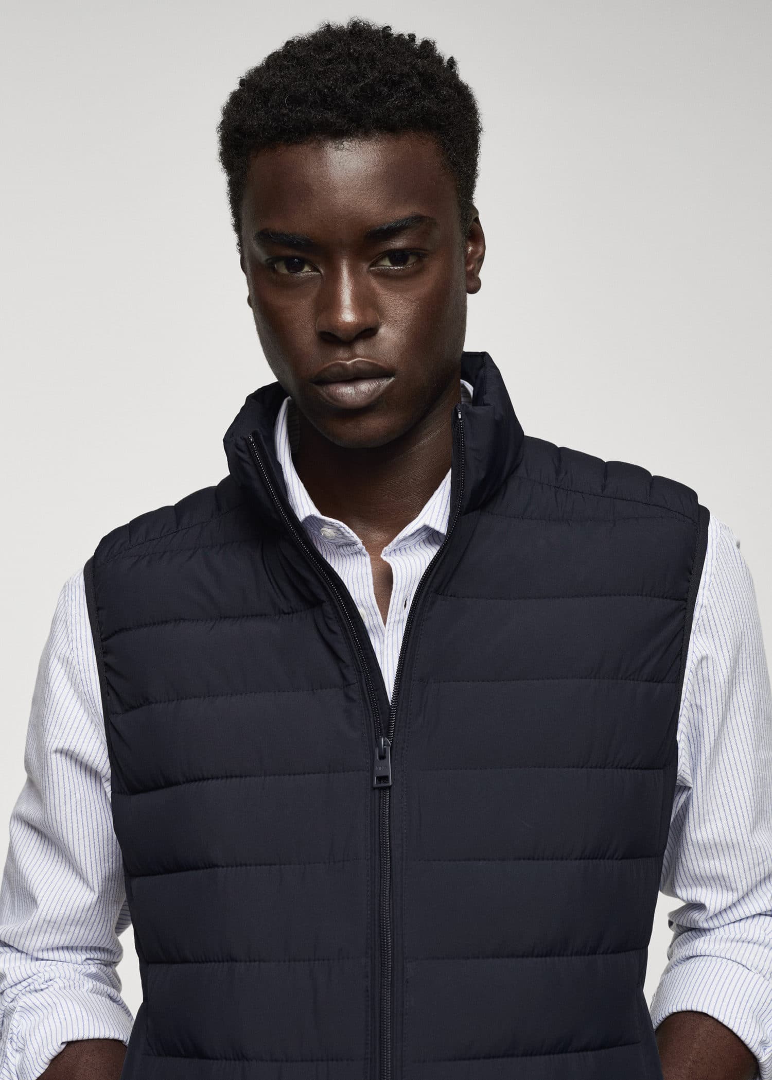 Chaleco acolchado ultra ligero water-repellent