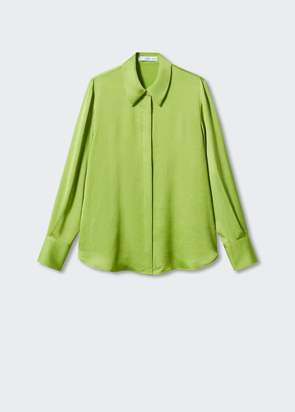 Camisa fluida satinada