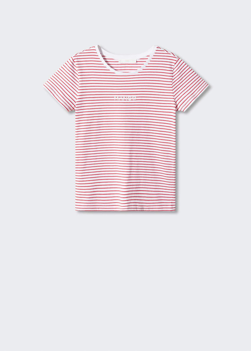 Camiseta rayas logo