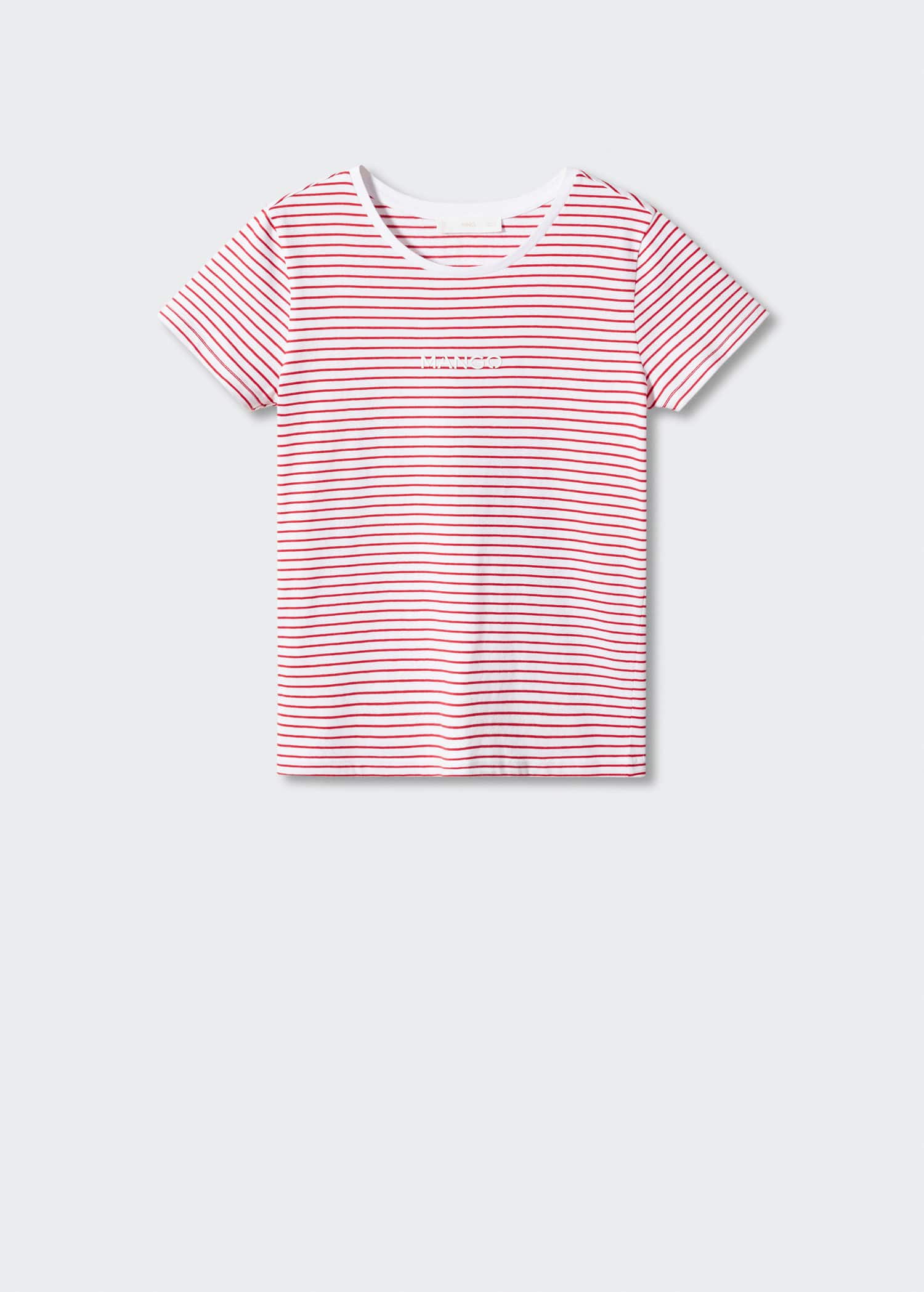 Camiseta rayas logo