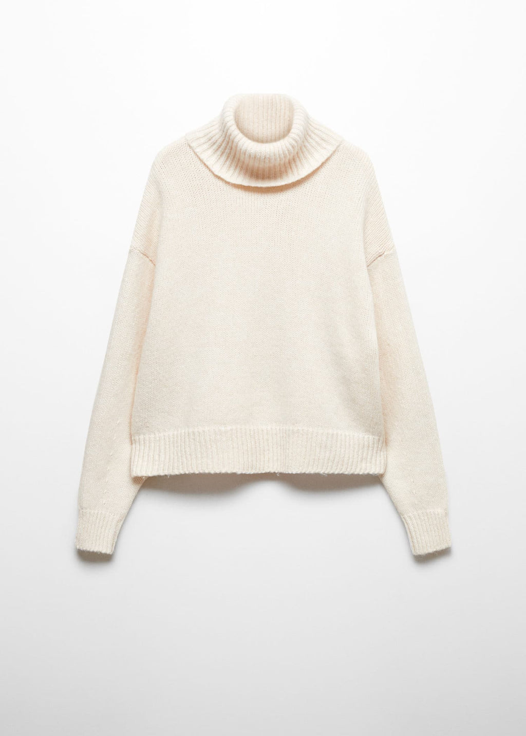 Jersey punto cuello vuelto