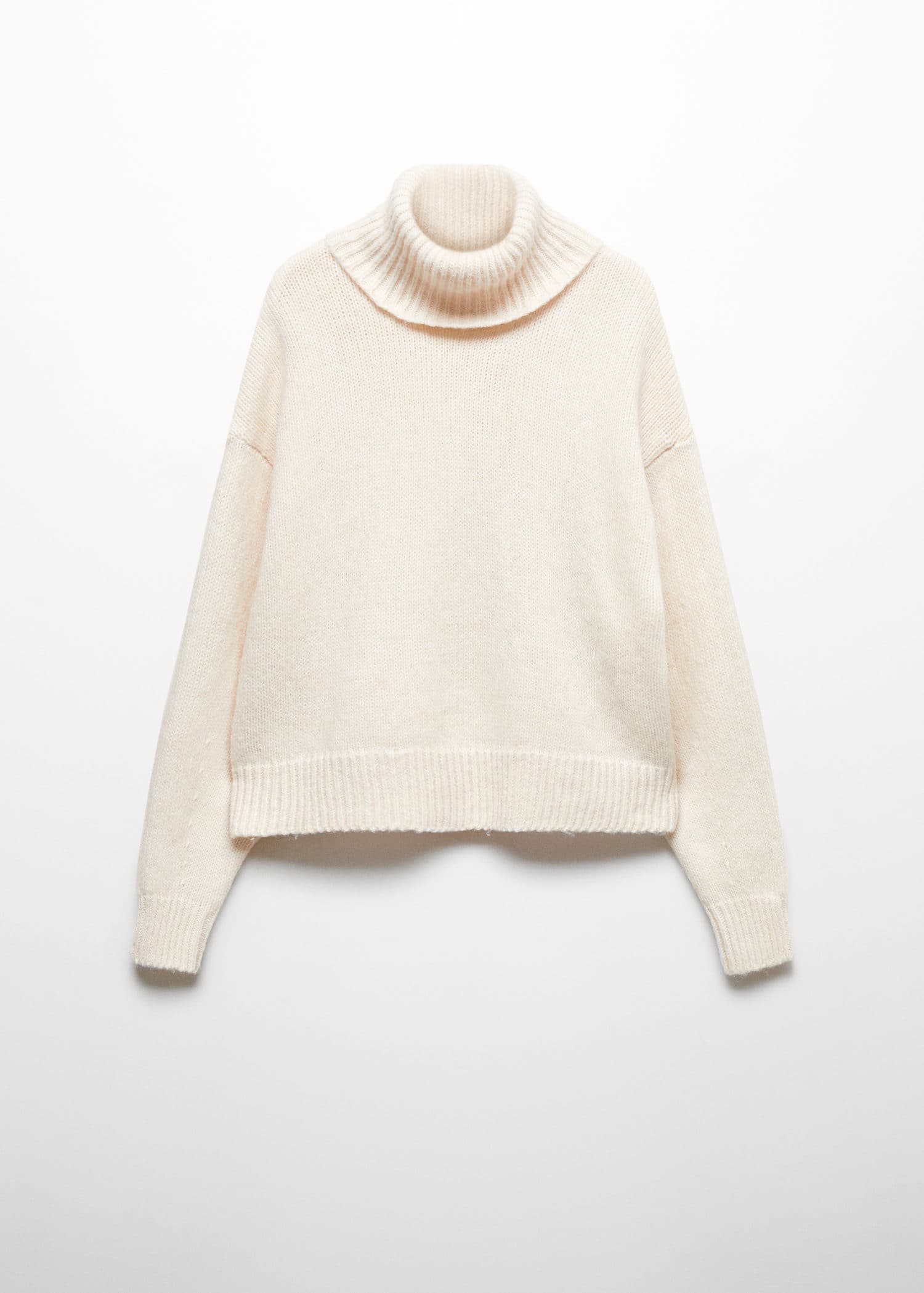 Jersey punto cuello vuelto