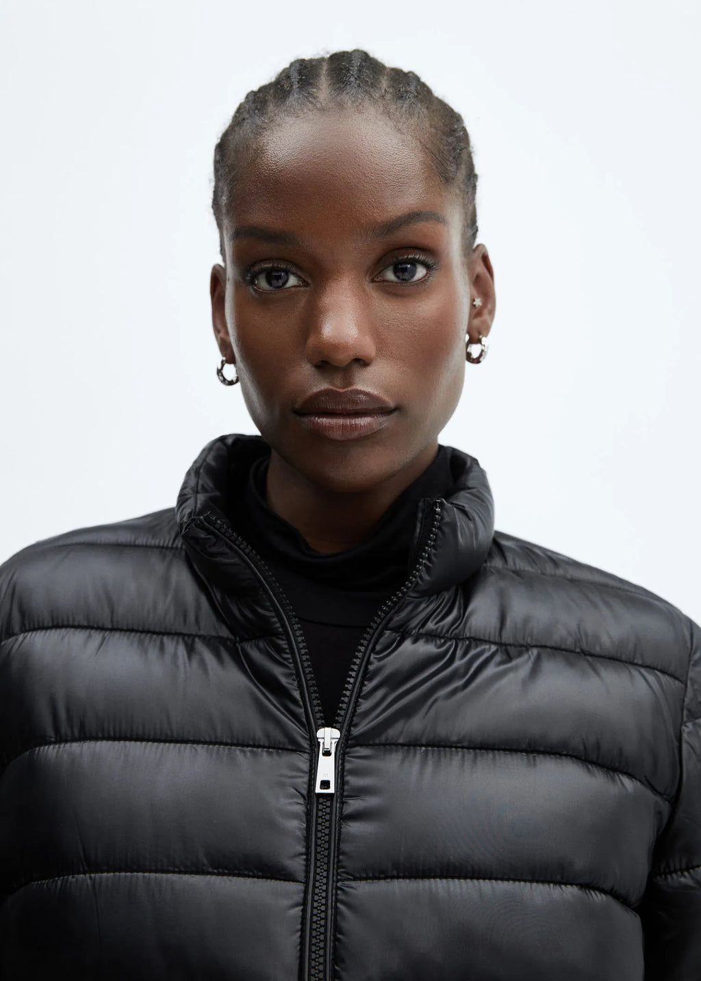 Anorak acolchado bolsillos