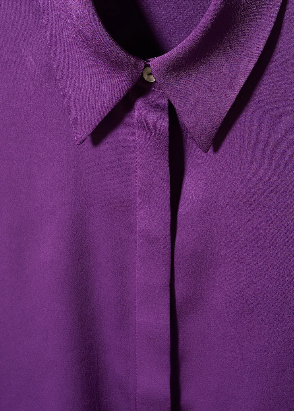 Camisa fluida satinada