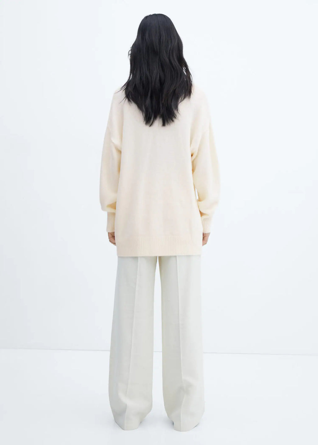 Cárdigan botones oversize