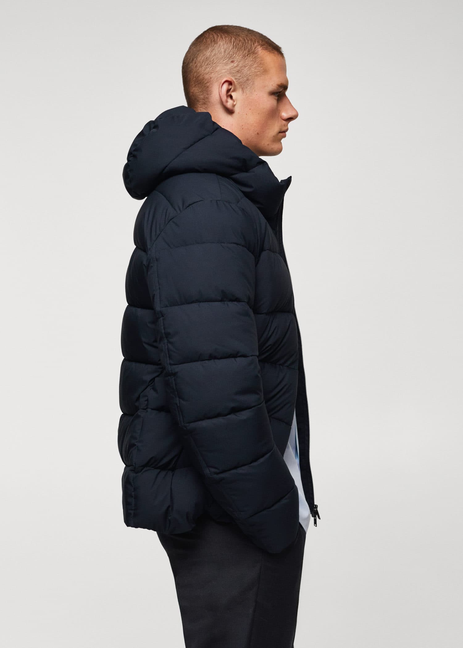 Anorak acolchado impermeable termoregulador