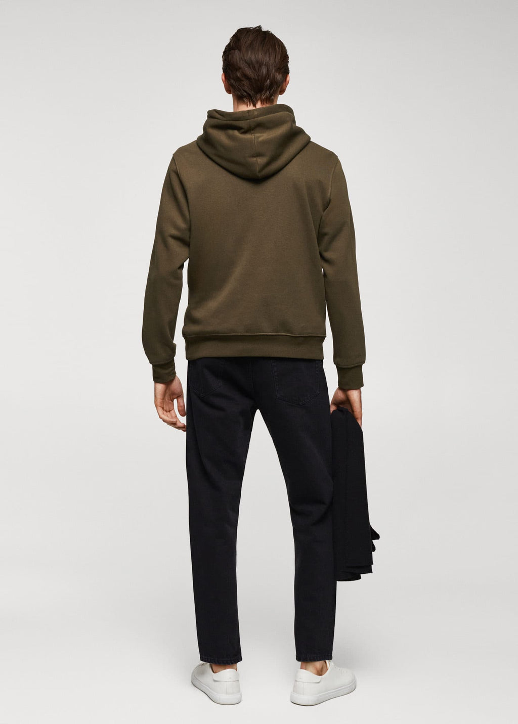 Sudadera algodón canguro capucha