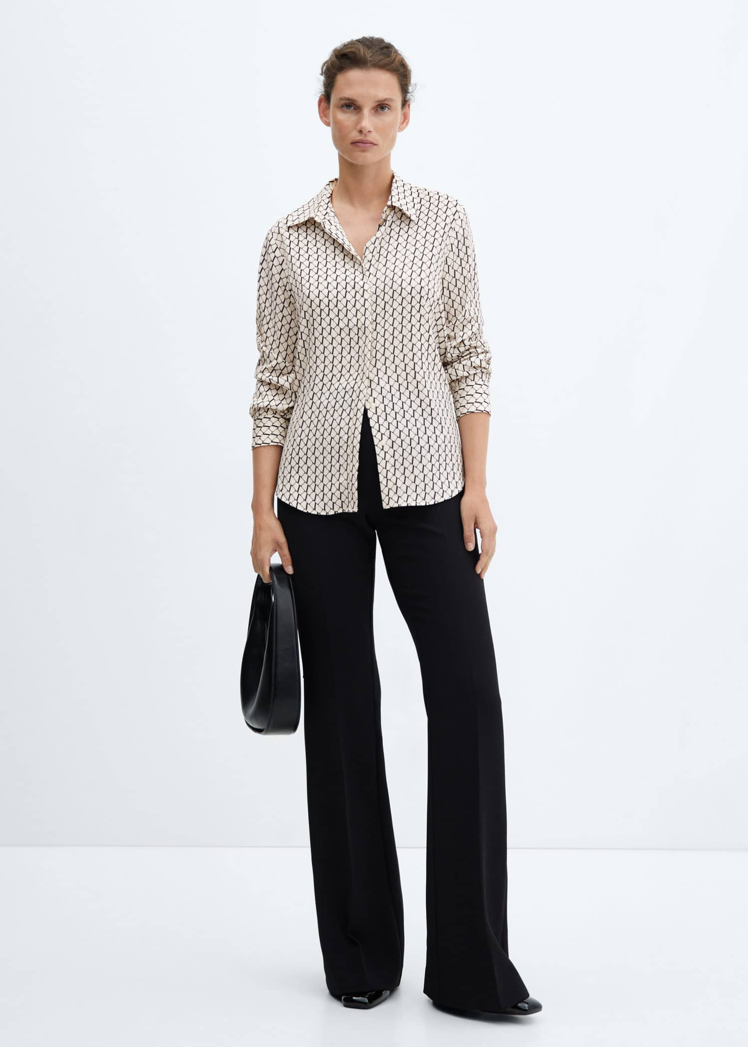 Camisa fluida botones