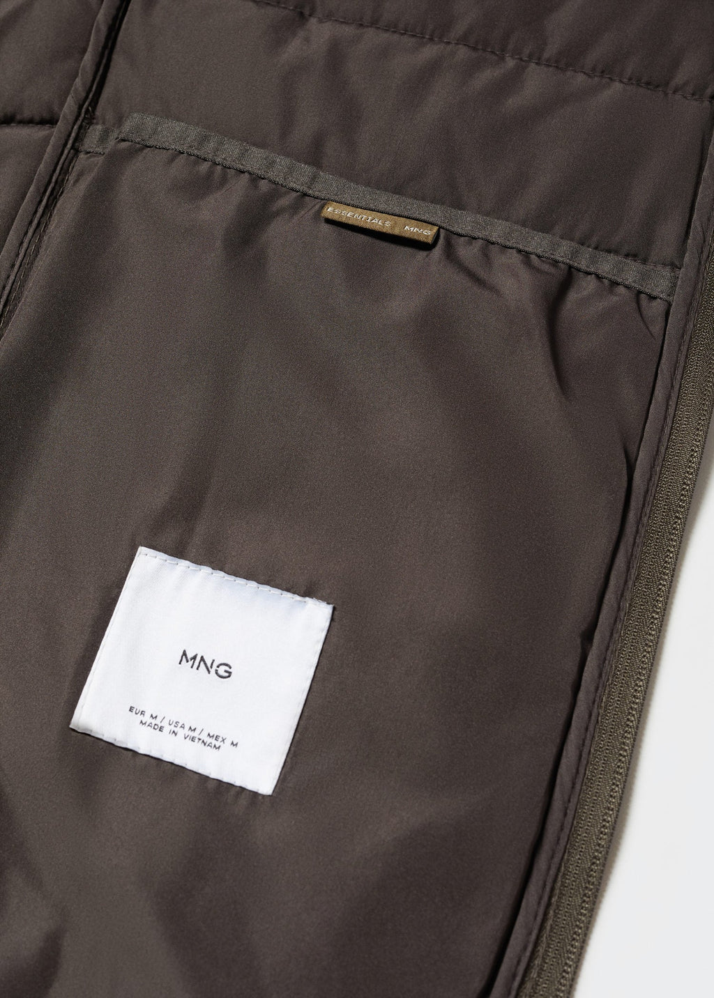 Chaleco acolchado ultra ligero water-repellent