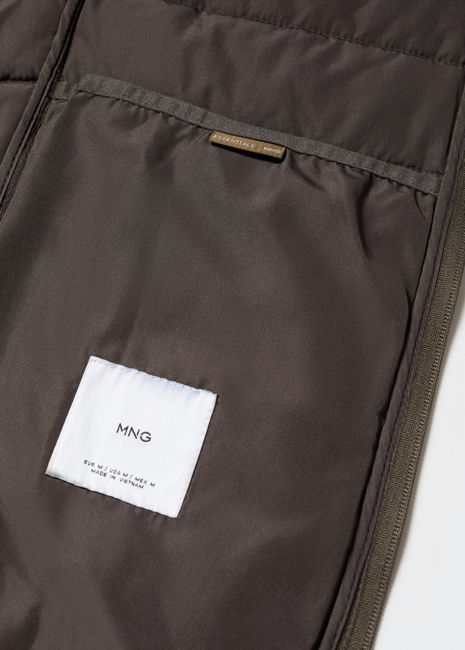 Chaleco acolchado ultra ligero water-repellent