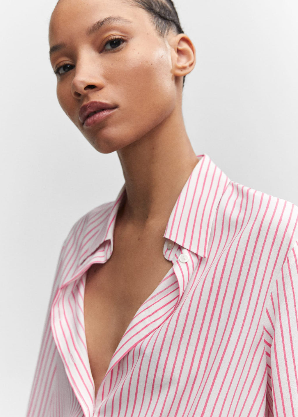 Camisa fluida botones