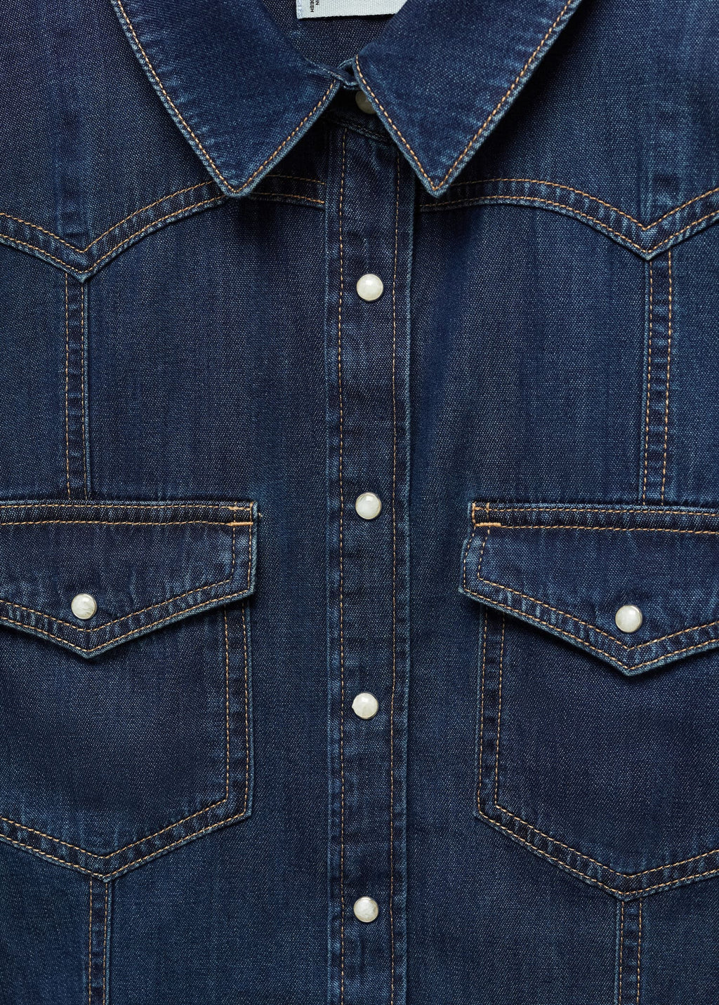 Camisa vaquera bolsillos