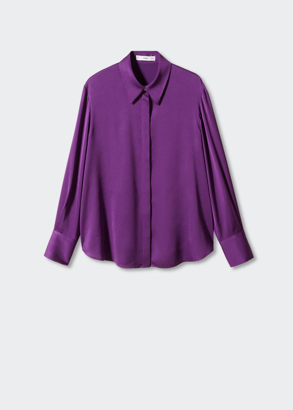 Camisa fluida satinada
