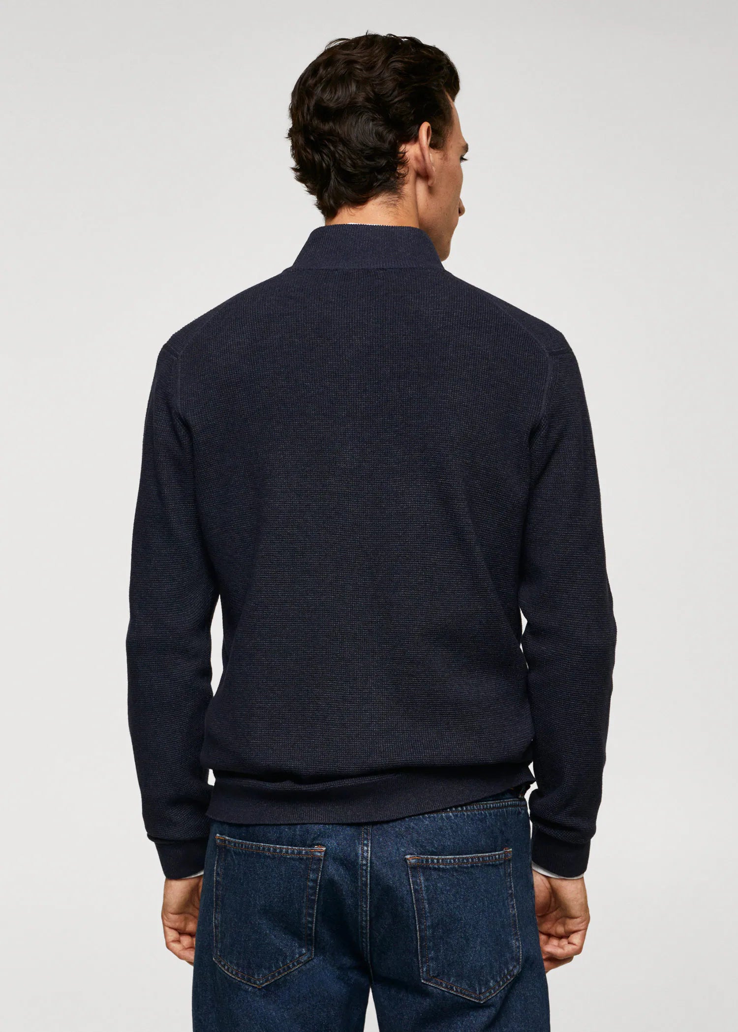 Jersey cuello perkins chimenea