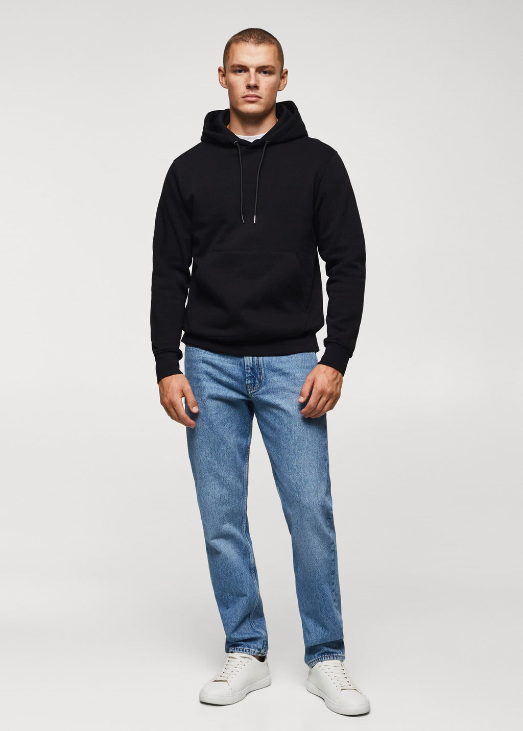 Sudadera algodón canguro capucha