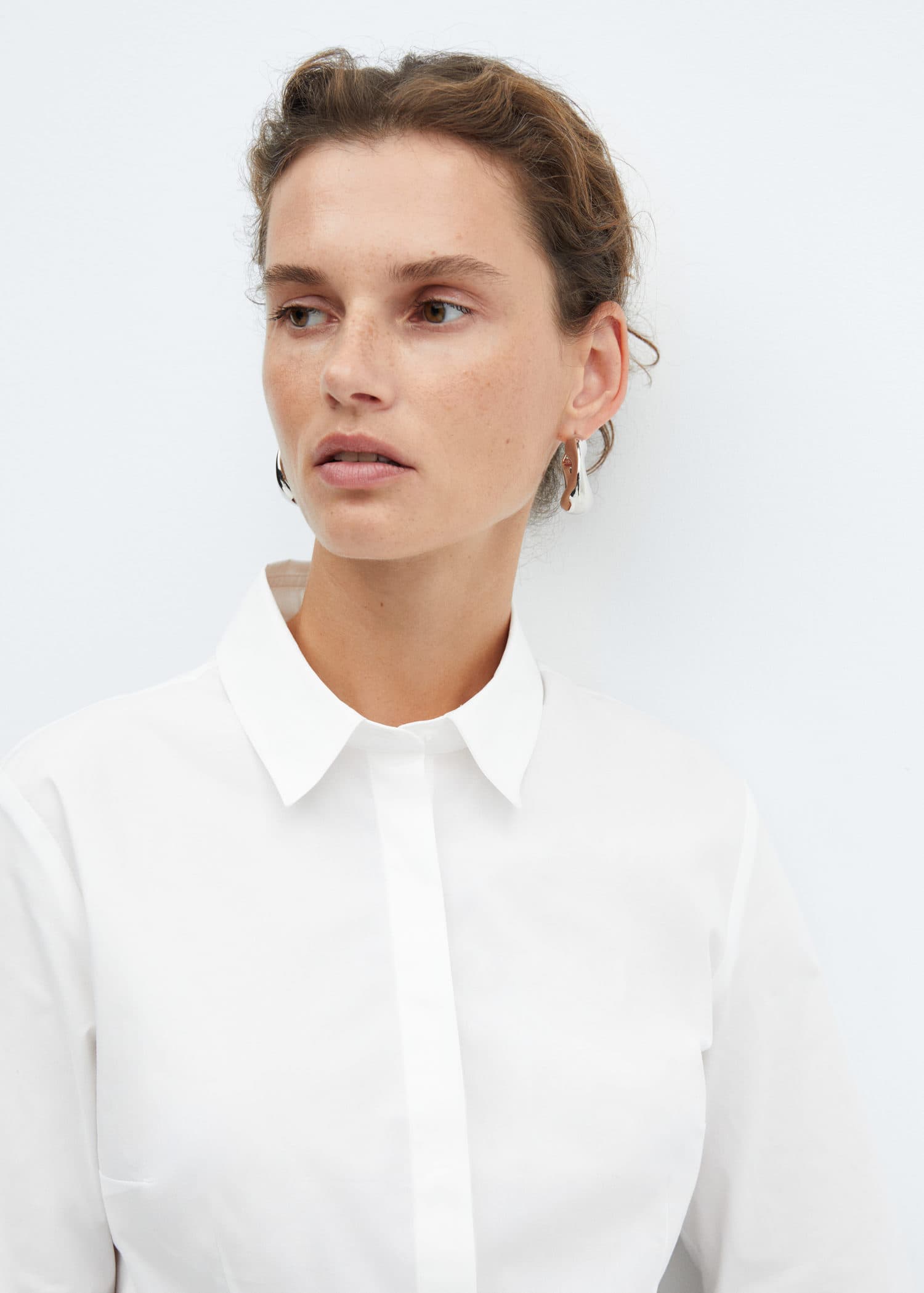 Camisa básica algodón