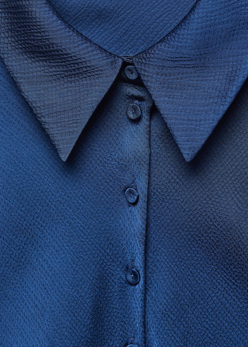 Camisa textura satinada