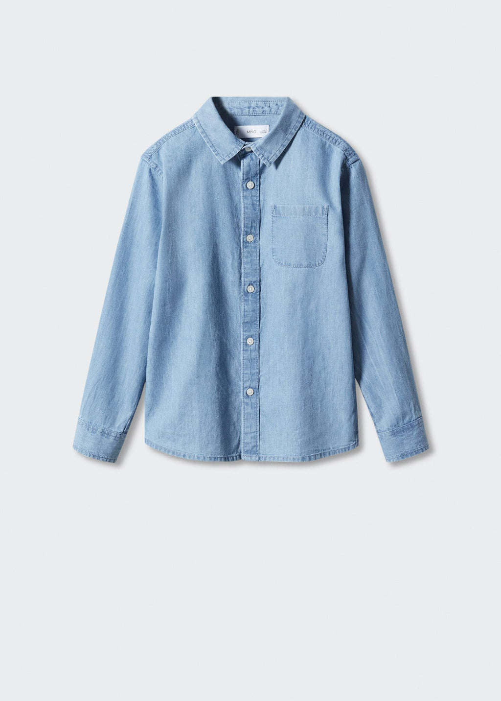 Camisa regular fit denim