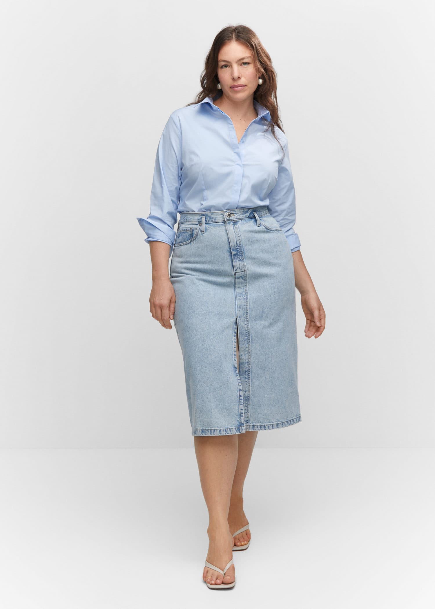 Camisa básica algodón
